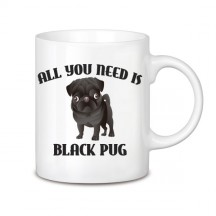 All you need is black pug_2