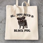All you need is black pug_2